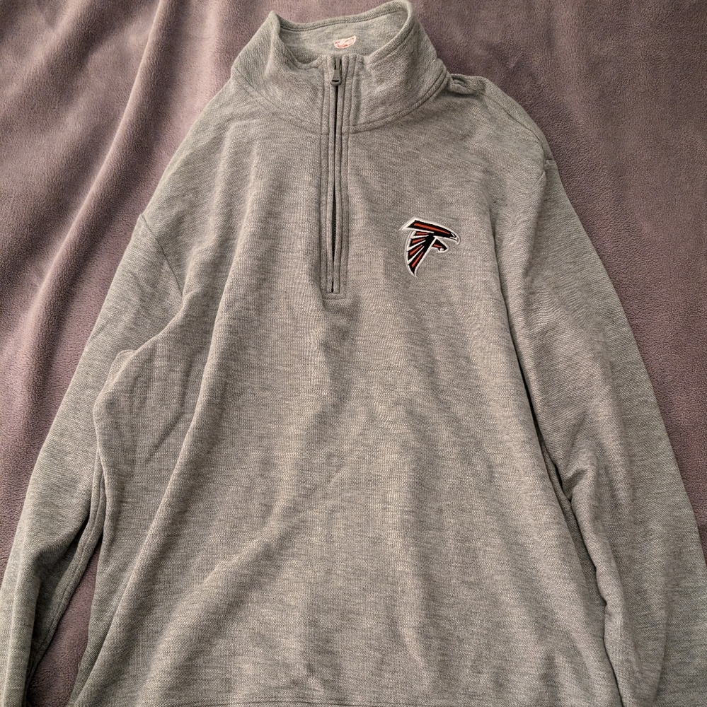 Men's Medium Vineyard Vines Atlanta Falcons Quarter Zip up Pullover